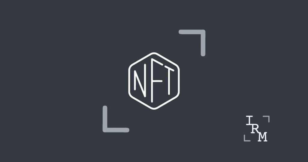 Graphic of NFT logo for IRM's WTF Are NFTs series of posts