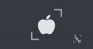 Parody of the Apple, Inc. logo, the forbidden fruit of biblical lore, whole and uneaten. A representation of the idea that good and evil is a lie.